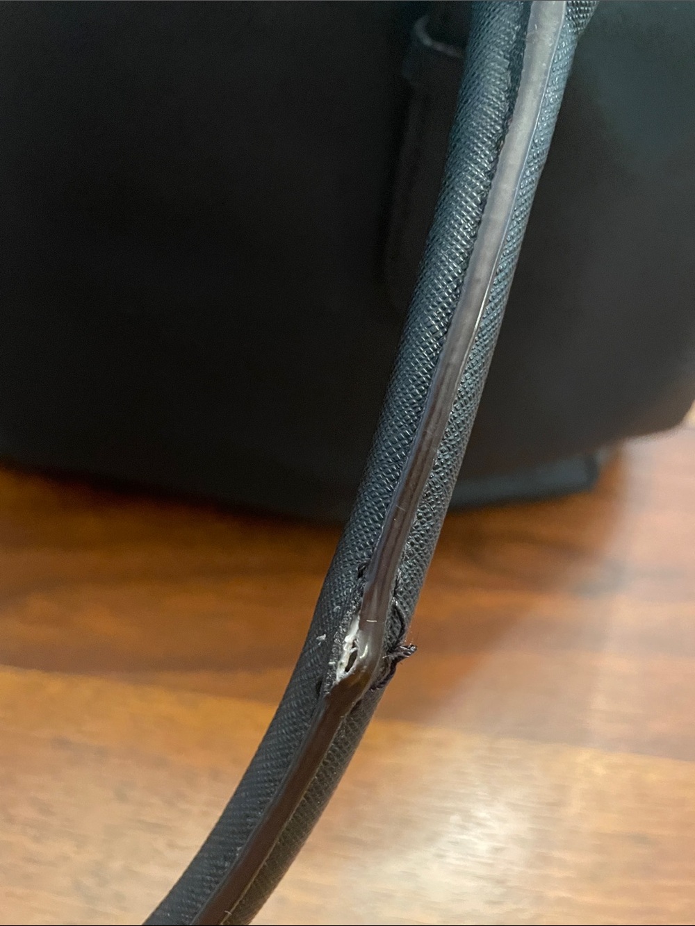 kate spade Black Saffiano Leather Tote with Gold Logo C66 - Picture 5 of 13